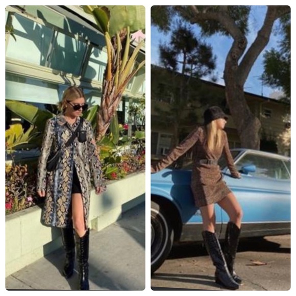 Marc Fisher LTD Haze Croc Embossed Leather Boot - Picture 4 of 7